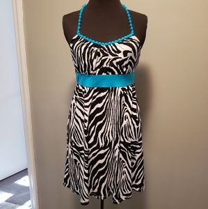 Guess zebra print dress (EUC)